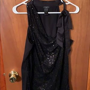 Ann Taylor sequined tank top size XL